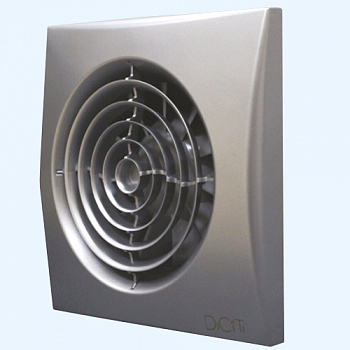 AURA 4C Gray metal DICITI Вентилятор накладной D100 обр.клапан AURA 4C Gray metal DICITI Вентилятор накладной D100 обр.клапан