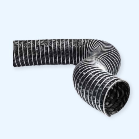 T-Clip Silicon-Carbon HT-400 диаметр 450 мм Texonic Шланг устойчивый к высоким температурам с внешней зажимной спиралью T-Clip Silicon-Carbon HT-400 диаметр 450 мм Texonic Шланг устойчивый к высоким температурам с внешней зажимной спиралью