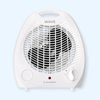 EFH-W2000DS-WH WAVE Ecostar Тепловентилятор EFH-W2000DS-WH WAVE Ecostar Тепловентилятор