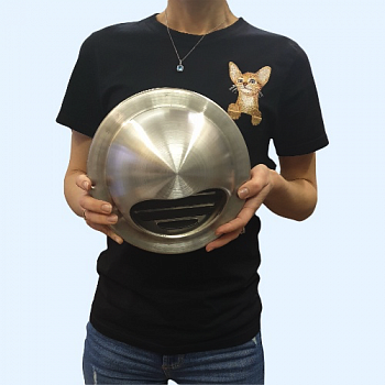 SGS 200 Shuft Наружная решетка колпак неокрашенная сталь