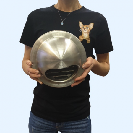 SGS 200 Shuft Наружная решетка колпак неокрашенная сталь