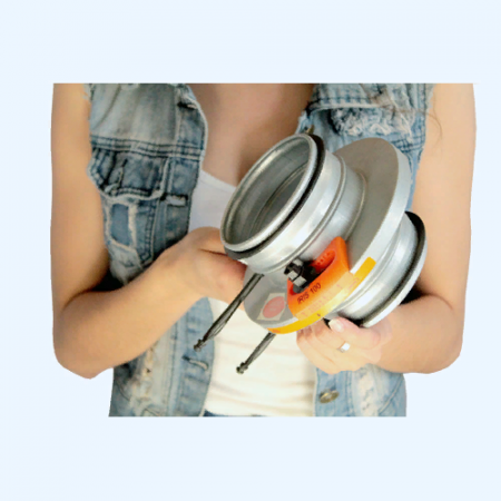 Airone IRIS 100 Клапан для измерения и регулировки потока воздуха в вентиляционных каналах