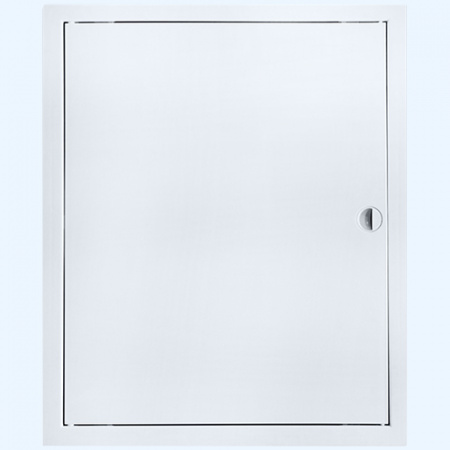 Л4050Р Люк ревизионный ЛР фланец 396х496  ручка 418х518 пластик EVECS