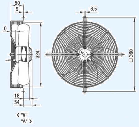 S2E300-AP02-31 Ebmpapst Вентилятор осевой