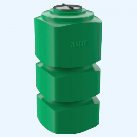 F 750 зелёный пластиковый бак емкость для воды