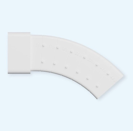 511KRPV ERA Колено KRPV 55х110 пластик