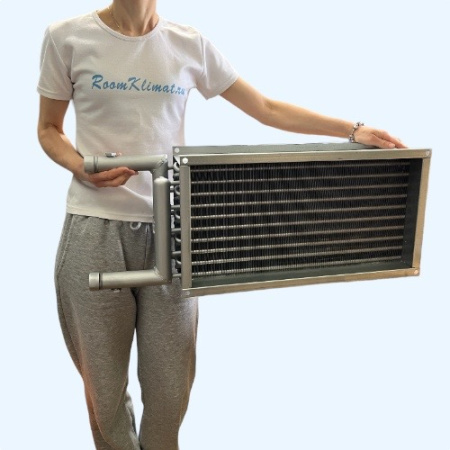 ZWS 500*250-3 ZILON Водяной нагреватель для прямоугольного канала