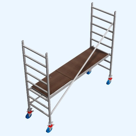 Передвижная вышка-тура Krause Stabilo 10-2 2,5х0,75 м (741301)