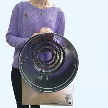 ZEA 250-3/1 ZILON электрический круглый канальный нагреватель