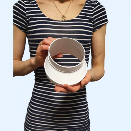 1012,5РЭП ERA Редуктор РЭП D125 эксцентриковый D100 пластик