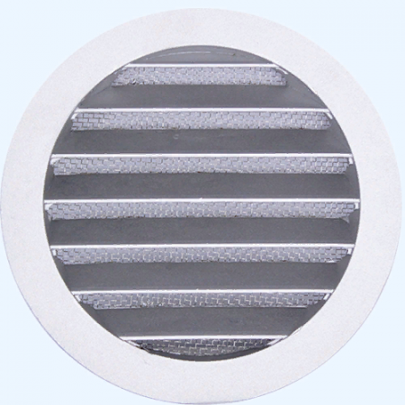 12,5РКМ фланец D125 сетка D150 алюминий ERA STREETLINE Решетка вентиляционная РКМ