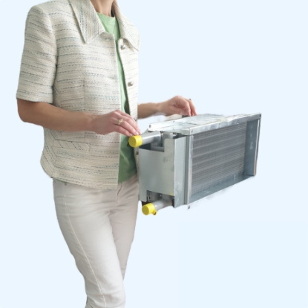 ВОП 400*200/3 Airone Водяной канальный нагреватель