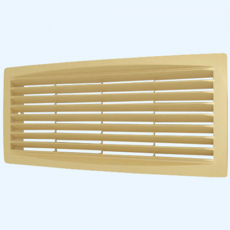 3013,5ДП Beige (бежевый) 300х135 ERA Вентиляционная пластиковая дверная решетка