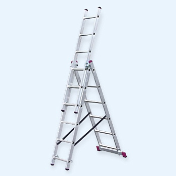 KRAUSE CORDA 3х6 (010360) Лестница трехсекционная универсальная