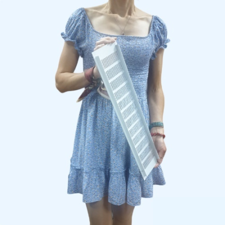 120х500 белая Благовест Вентиляционная решетка