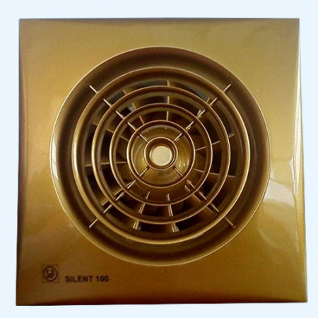 SILENT-100 CZ Gold Soler&Palau Накладной бытовой вентилятор SILENT-100 CZ Gold Soler&Palau Накладной бытовой вентилятор