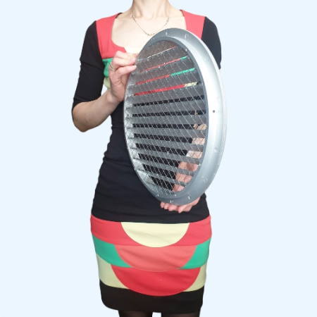 PGC 315 Shuft круглая наружная алюминиевая решетка