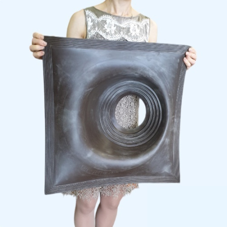 Манжета кровельная из термостойкой EPDMп резины Профи №2 коричневая (180-280 мм)