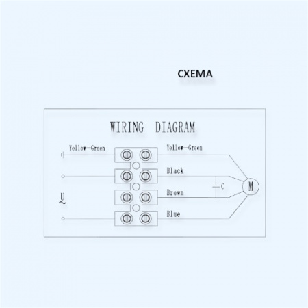MES RG160F-2E-AC0 Мотор-колесо серии RG в корпусе с односторонним всасыванием