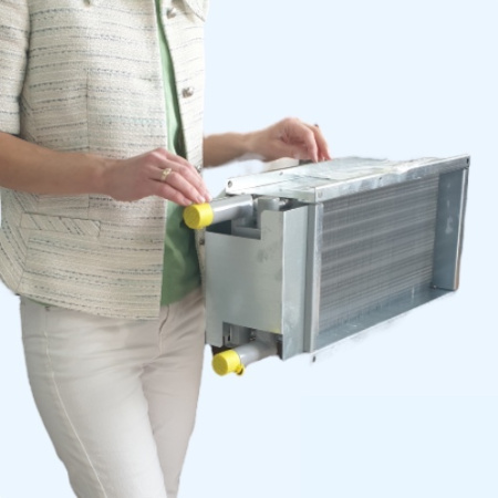 ВОП 400*200/3 Airone Водяной канальный нагреватель