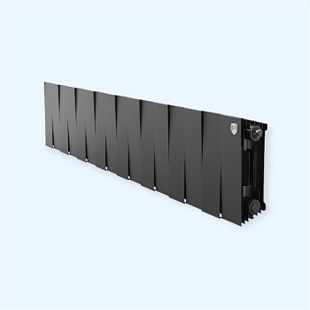PianoForte 200 /Noir Sable - 16 секций Royal Thermo Радиатор PianoForte 200 /Noir Sable - 16 секций Royal Thermo Радиатор