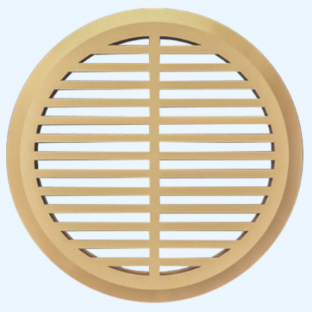 05ДП 1/4 ERA Решетка вентиляционная ДП фланец D45 переточная D50 пластик Beige (бежевый)