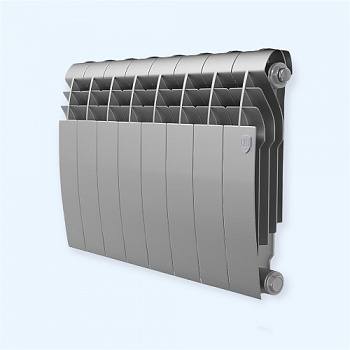 Радиатор Royal Thermo BiLiner 350 /Silver Satin - 8 секц. Радиатор Royal Thermo BiLiner 350 /Silver Satin - 8 секц.