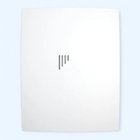 4C Matt white Breeze DICITI Вентилятор накладной D100 обр.клапан