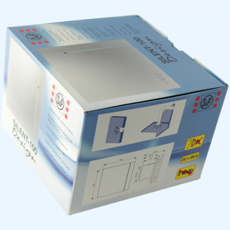 SILENT-100 CHZ SILVER DESIGN Soler&Palau Накладной бытовой вентилятор