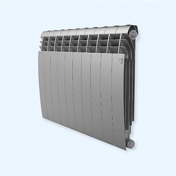 Радиатор Royal Thermo BiLiner 500 /Silver Satin - 10 секц. Радиатор Royal Thermo BiLiner 500 /Silver Satin - 10 секц.