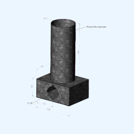 Flexag FL-PCP-125/75х1 HEATWAY Пленум потолочный