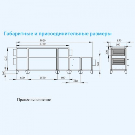 2700 Lux RP F PB 15-380 Breezart Приточно-вытяжная установка с рекуператором и фреоновым охладителем