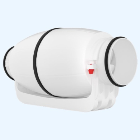 LS-125-V LAMPRECHT Круглые канальные вентиляторы в шумоизолированном корпусе