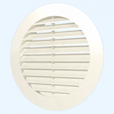 12РКН фланец D125 D161 ASA Ivory ERA STREETLINE Решетка вентиляционная РКН