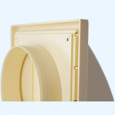 Vents МВ 122 ВК бежевая Решетка колпак с клапаном