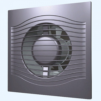 SLIM 4C Dark Gray metal DICITI Вентилятор накладной D100 обр.клапан SLIM 4C Dark Gray metal DICITI Вентилятор накладной D100 обр.клапан