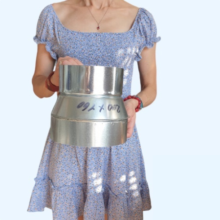 Редуктор (переход) оцинкованный 200/160 Ц