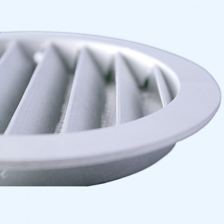 12,5РКМ фланец D125 сетка D150 алюминий ERA STREETLINE Решетка вентиляционная РКМ