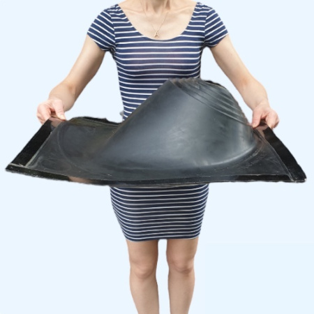 Ультраугол №2 черная (125-280 мм) Манжета кровельная из термостойкой EPDMп резины