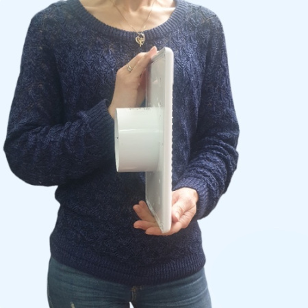 STANDARD 4S C ЭРА (ERA) Вентилятор накладной D100 обр.клапан сетка