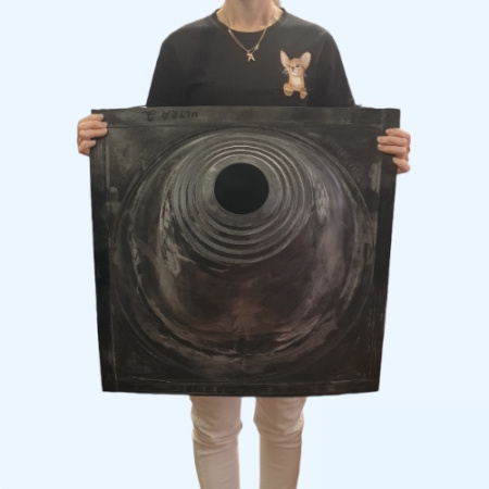 Ультраугол №2 черная (125-280 мм) Манжета кровельная из термостойкой EPDMп резины