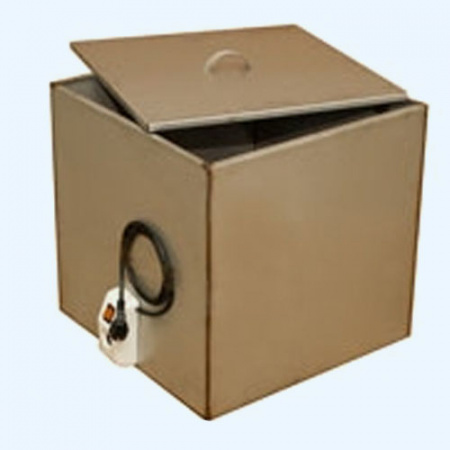 Бак для воды накопительный 125л с ТЭНом матовый