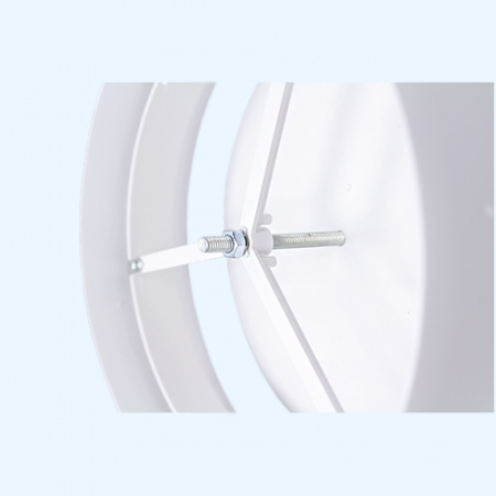 20АПВП ERA Анемостат АПВП фланец D200 регулируемый D260 пластик