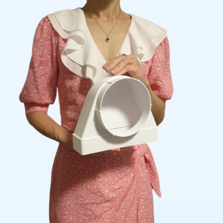 620СК12,5ФП ERA Переходник СКФП D125 90° 60х204 пластик