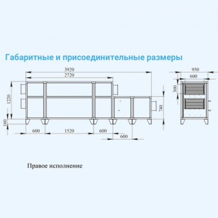 3700 Lux RP F PB 15-380 Breezart Приточно-вытяжная установка с рекуператором и фреоновым охладителем