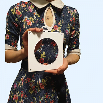 10НКП ERA Накладка торцевая НКП D100 150х150 пластик