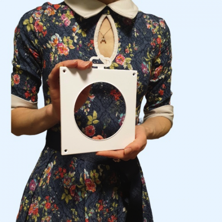 10НКП ERA Накладка торцевая НКП D100 150х150 пластик