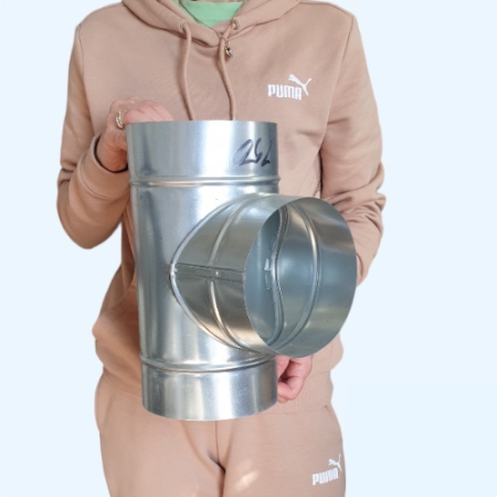 Тройник оцинкованный 150 Ц