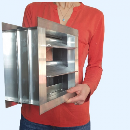 КОл-200*200h Shuft Обратный клапан лепестковый