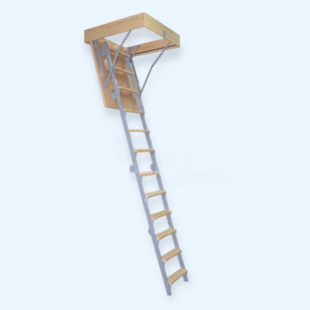 ЧЛ-06 700х800 Лесенка Комбинированная чердачная лестница встраиваемая в потолок